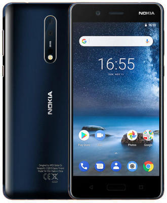 Замена дисплея на телефоне Nokia 8